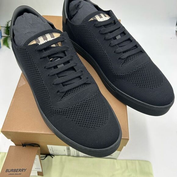 Men’s Burberry low top sneakers size 45 made in Italy - Picture 1 of 8